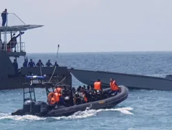 Lantamal IV Kerahkan Dua KAL Selamatkan Ratusan TKI Illegal