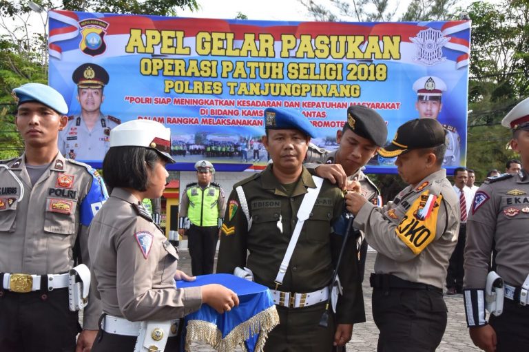 Kapolres Tanjungpinang pimpin apel operasi Seligi 2018