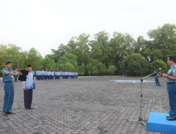 Laksma R. Eko Suyatno Pimpin Apel Upacara Peringatan Harkitnas ke 110 di Lantamal IV Tanjungpinang