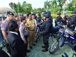Gubernur dan Kapolda Pastikan Kesiapan Pasukan