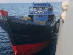 Dokumen Tidak Lengkap, Guskamla Koarmada I Tangkap Kapal Bawa Ikan di Tambelan
