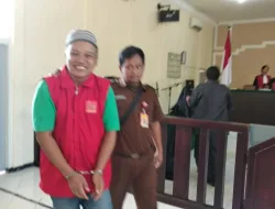Spesialis Maling Tabung Gas Dituntut 1,6 tahun