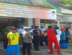 Peringati Hari Lansia, Baznas Anambas Berikan Santunan