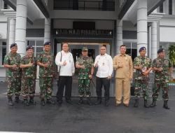 Danlantamal IV Terima Tim Kemenko Polhukam