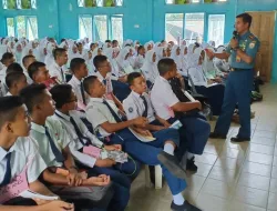 Satkat Koarmada I Laksanakan Sosialisasi Bela Negara di SMA Negeri 1 Bintan