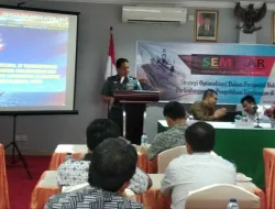 Danlantamal IV Jadi Pembicara Dalam Seminar Hukum Lingkungan Hidup di Kampus Uniba