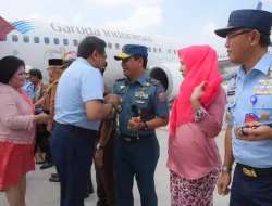 Danlantamal IV Sambut Kedatangan Wagub Lemhannas RI