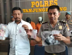 Tiga Pengedar Pil Ekstasi Spesialis THM di Tanjungpinang Ditangkap