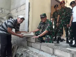 Lantamal IV Perbaiki Fasum di Desa Teluk Bakau