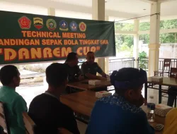 Kodim 0315 Bintan Akan Gelar Kejuaraan Volly dan Sepak Bola Sempena TMMD ke 103 di Pengudang