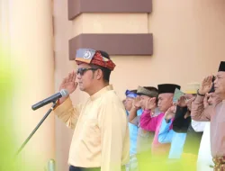 Peringati HUT Kepri Ke 16, Bupati Bintan Pimpin Apel