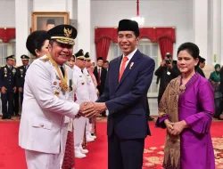 Presiden Jokowi Lantik Gubernur dan Wakil Gubernur Sumsel serta Kaltim