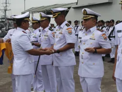 Empat Jabatan Komandan KRI Satkat Koarmada I Diserahterimakan