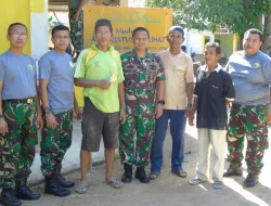 Peringati HUT ke 8, Satkat Koarmada I Baksos di Rumah Ibadah