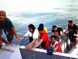 Kapal TNI AL Amankan Puluhan TKI Illegal dari Malaysia