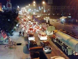 Kemacetan yang sering terjadi di jalan HR.Soebrantas simpang tabek gadang