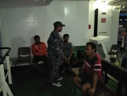 Posmat Lantamal IV Evakuasi Lima ABK Tugboat Tenggelam