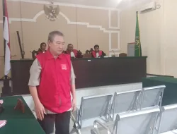 Sambil Teriak, Terdakwa Narkoba Ini Mengaku Kapok
