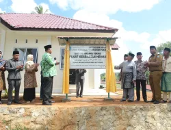Bupati Resmikan Gedung Kantor UPT Pusat Kesehatan Hewan Di Desa Langir