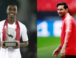 Messi Kirim Hadiah Spesial Buat Almoez Ali