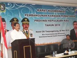 Nurdin Buka Rakor Pembangunan Kawasan Perbatasan