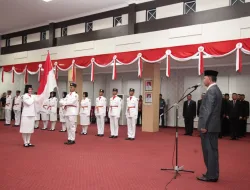 34 Anggota Paskibraka Kota Tanjungpinang dikukuhkan