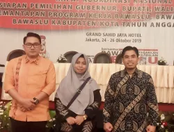 Hadiri Rakornas Bawaslu RI, Bawaslu Kota Tanjungpinang Siap Sukseskan Pilgub 2020