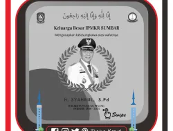 IWKR dan IPMKR-SUMBAR Turut Berduka Cita atas Meninggalnya Wali Kota Tanjungpinang
