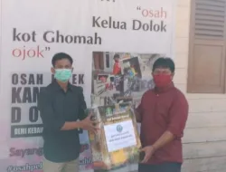 Peduli Anambas, IMKKA Pekanbaru bagikan Masker dan Handsanitizer.
