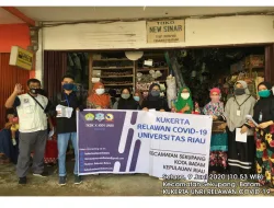 Menuju Penerapan New Normal di Batam, Mahasiswa Kuliah Kerja Nyata Melakukan Pengabdian Masyarakat dengan Sosialisasi dan Edukasi