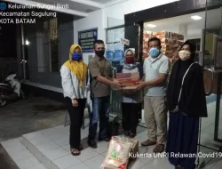 PENGABDIAN KEPADA MASYARAKAT UNIVERSITAS RIAU DI SATGAS KELURAHAN SUNGAI BINTI BATAM