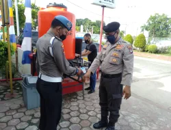 POLSEK KKP SBP LAKSANAKAN PENGAWASAN PENERAPAN PROTOKOL KESEHATAN GUNA ANTISIPASI DAN CEGAH PENYEBARAN COVID-19