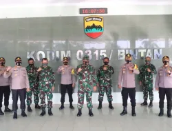 HUT TNI Ke 75, Dandim 0315/Bintan dapat Kejutan dari Polres Tanjungpinang