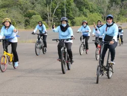 JAGA KEBUGARAN TUBUH KETUA DAN PENGURUS KORCAB IV DJA I GOWES BERSAMA