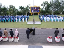 Terapkan Prokes, Rahma Lantik 272 Orang Pejabat Administrator dan Pengawas  di Lapangan Terbuka