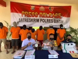 Satuan Reskrim Polres Bintan Ungkap Kasus Perjudian
