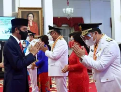 Presiden Jokowi Lantik Gubernur Beserta Wakil Gubernur Kalimantan Utara dan Sulawesi Utara