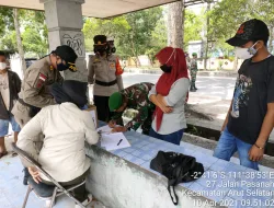 Giat Operasi Yustisi Gabungan Pagi Hari Masih Temukan Warga Yang Melanggar Prokes