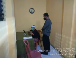 Agenda Rutin Sarana Sistem Jenguk Melalui Aplikasi Tahanan Sat Tahti Polres Kobar