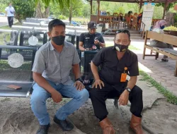 Satintelkam Polres Kobar Cegah Penyebaran Covid – 19 di Bandara Iskandar Pangkalan Bun
