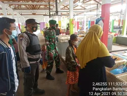 Personel TNI-POLRI dan Trantib Kecamatan tindak tegas