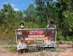 TNI-POLRI lakukan Sosialisasi dan berikan imbauan kepada masyarakat