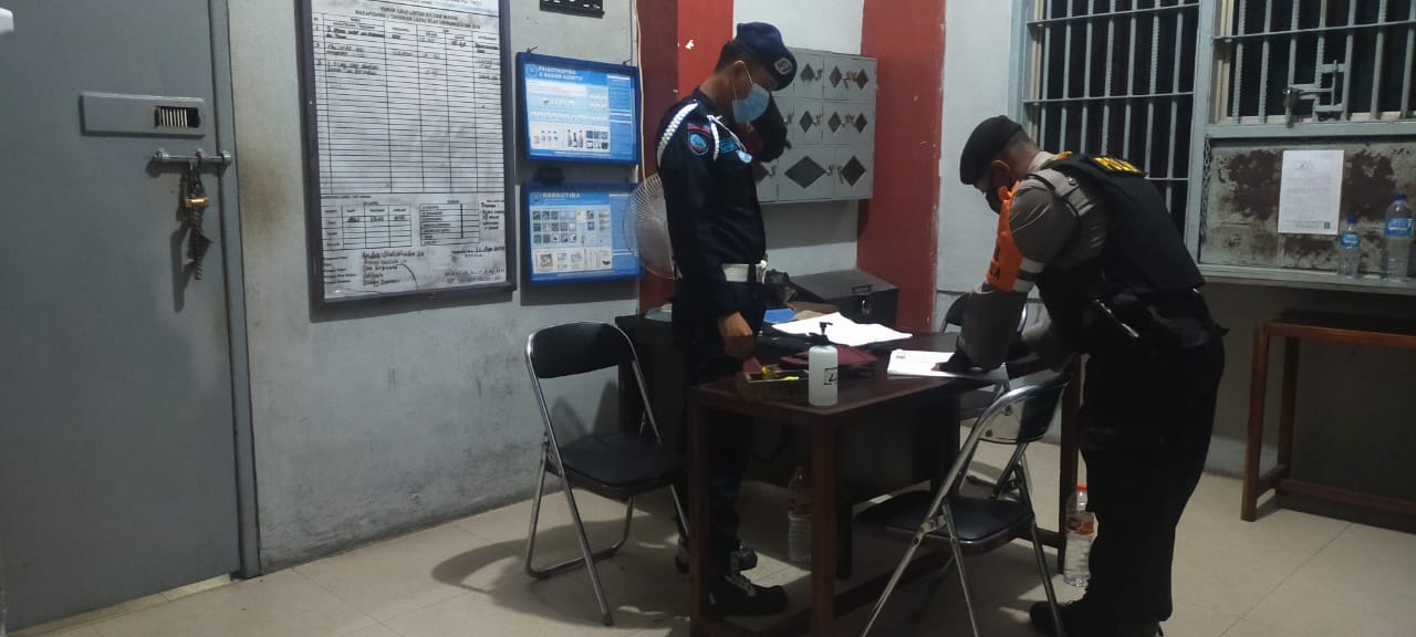 Rutin, Patroli Team Rajawali Satsabhara Polres Kobar Sambangi Kantor Lapas