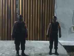 Team Patroli Rajawali Datangi Kantor KPUD Kobar