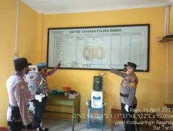 Perwira Pengawas Cek Kesiapan Personel