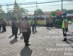 Anggota Satsabhara laksanakan apel serah terima piket