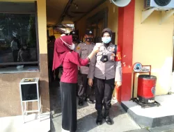 Skrining Covid – 19 Melalui Pengecekan Suhu Tubuh Jadi Agenda Rutin