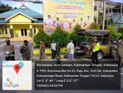 Polres Kobar laksanakan Ops Yustisi sore