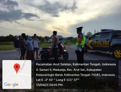 Polres Kobar Lakukan Patroli sore antisipasi adanya balapan liar menjelang berbuka puasa
