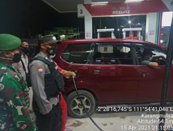 Operasi Trantib di Malam Hari Polres Kobar